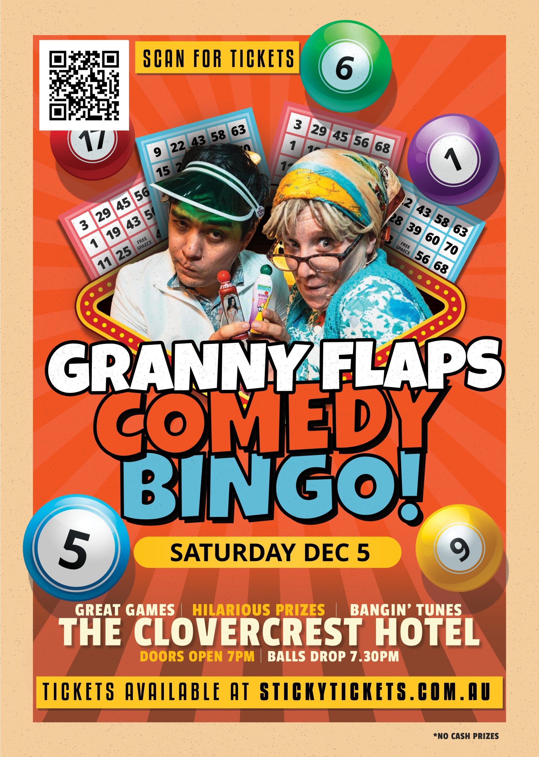 Granny Flaps Bingo